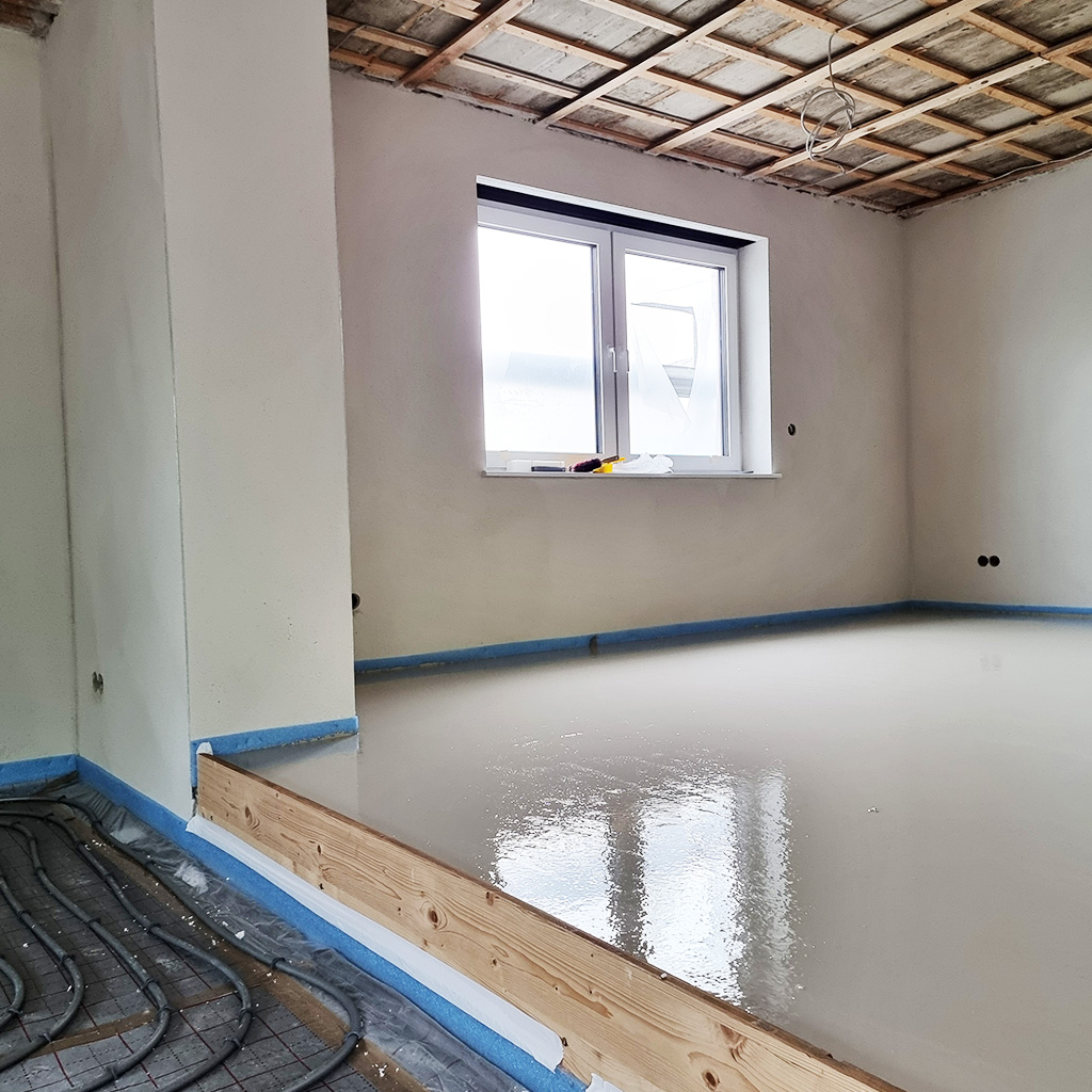 Wärme- und Trittschalldämmung